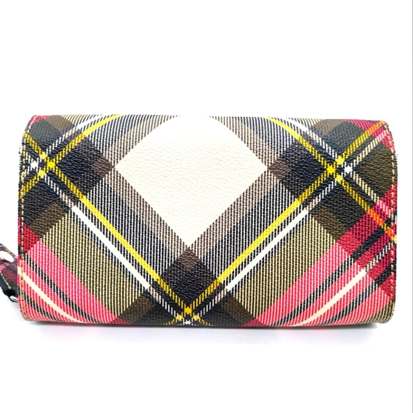 Vivienne Westwood Tartan Clutch Card Holder - Picture 4 of 9
